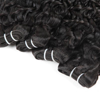 Cameraing Brazilian Human Virgin Hair Water Wave 4 Bundles 3