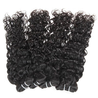 Cameraing Brazilian Human Virgin Hair Water Wave 4 Bundles 4