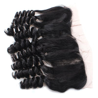 Cameraing Unprocessed Human Remy Hair Loose Wave 13*4 Frontal 1 Piece 2