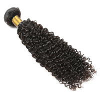 Cameraing Kinky Curly 100% Human Hair Weft 1 Bundle Jerry Curl 2