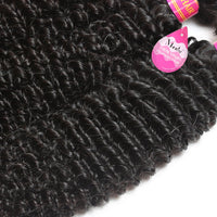 Meetu Brazilian Kinky Curly Virgin Hair Top Unprocessed Human Hair Weave - Ms Virgin Hair