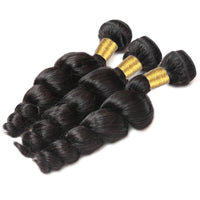 Cameraing Brazilian Human Virgin Hair Loose Wave 3 Bundles 5