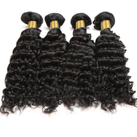 Cameraing Brazilian Human Virgin Hair Deep Wave 4 Bundles 2
