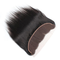 Cameraing Brazilian Human Virgin Hair Straight Hair 3 Bundles with Ear to Ear Lace Frontal 6