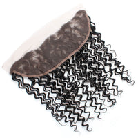Cameraing Deep Wave Hair Ear to Ear Lace Frontal 1 Piece 2