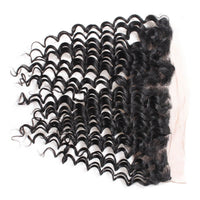 Cameraing Deep Wave Hair Ear to Ear Lace Frontal 1 Piece 3