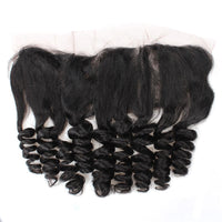 LH Hair Unprocessed Human Remy Hair Loose Wave 13*4 Frontal 1 Piece