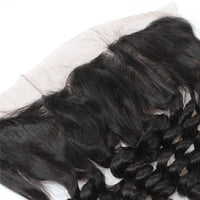 Cameraing Unprocessed Human Remy Hair Loose Wave 13*4 Frontal 1 Piece 3