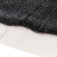 Cameraing Indian Human Virgin Hair Straight Hair 3 Bundles with Ear to Ear Lace Frontal 7