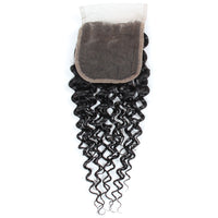 LH Hair Best Seller Kinky Curly Style Hair Closure 4*4 1 Piece