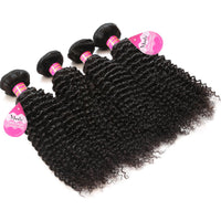 Meetu Brazilian Kinky Curly Virgin Hair Top Unprocessed Human Hair Weave - Ms Virgin Hair