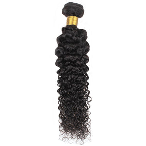 Cameraing Kinky Curly 100% Human Hair Weft 1 Bundle Jerry Curl 1