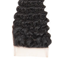 Cameraing Indian Temple Hair 4*4 Swiss Lace Closure Deep Wave Style 1 Piece 4