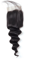 Cameraing Loose Deep Swiss Lace Closure Human Remy Hair Closure 1 Piece 2