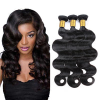 LH Hair Indian Human Virgin Hair Body Wave 3 Bundles
