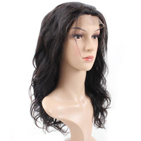 Cameraing Brazilian Human Virgin Hair Pre-Plucked Body Wave Lace Frontal Wig 3