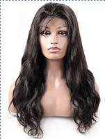 LH Hair Brazilian Human Virgin Hair Pre-Plucked Body Wave Full Lace Wig