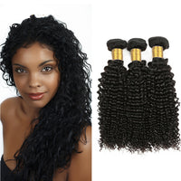 LH hair Indian Human Virgin Hair kinky curly 3 Bundles