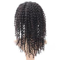 Cameraing Brazilian Human Virgin Hair Pre-Plucked Kinky Curly Full Lace Wig 4