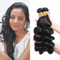 LH Hair Brazilian Human Virgin Hair Loose Wave 3 Bundles
