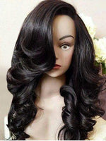 Cameraing Brazilian Human Virgin Hair Pre-Plucked Loose Wave Lace Frontal Wig 4