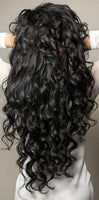 Cameraing Brazilian Human Virgin Hair Pre-Plucked Loose Wave Lace Frontal Wig 5