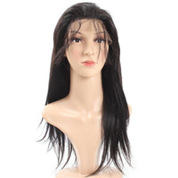 Cameraing Brazilian Human Virgin Hair Pre-Plucked Straight full lace wig 4